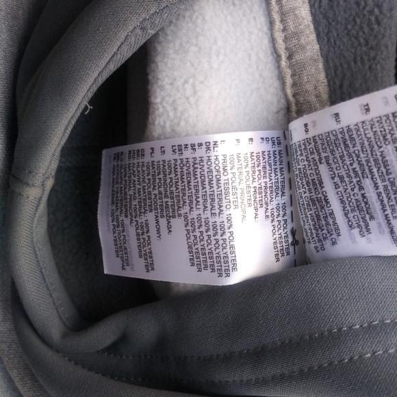 ADIDAS 3 STRIPE PULLOVER HOODIE - GRAY - Picture 5 of 6